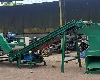 Conveyor Lengkung Naik 3 Meter